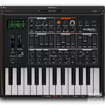 模拟软件合成器 Arturia MiniBrute v1.0.0 U2B Mac [MORiA]