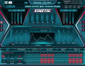 虚拟合成器 Virtual Wavs Kinetic v2.0 WiN MAC【】