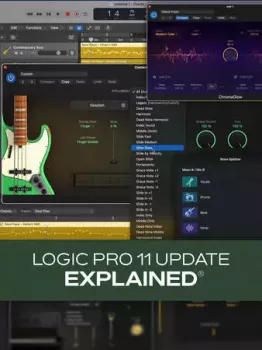 Logic11新功能预览 Groove3 Logic Pro 11 Update Explained【】