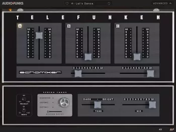 放大器插件 Audiopunks Telefunken Echomixer v1.2.2 WiN【】