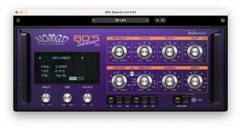 混响插件Nomad Factory 80s Spaces v2.4.0 WiN【】