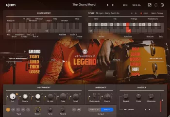 虚拟传奇鼓手UJAM Virtual Drummer LEGEND v2.4.1-WiN MAC【】