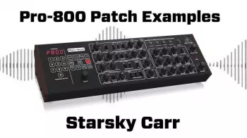 复古声音预置 Starsky Carr 100 Original Patches for Behringer Pro-800【】