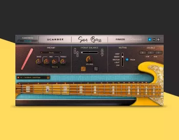 复古贝斯音源 Native Instruments Scarbee Sun Bass Finger KONTAKT【】