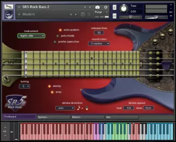 Prominy SR5 Rock Bass 2 v2.0.4 KONTAKT 屏幕截图