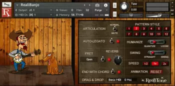Realitone RealiBanjo v3.0 KONTAKT截图
