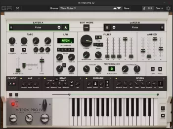 键盘合成器音源 GForce Software M-Tron Pro IV v1.0.0 WiN MAC【】
