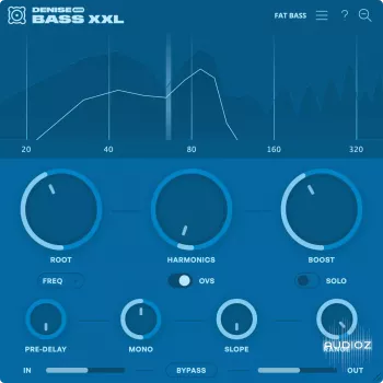 低音插件 Denise Audio Bass XXL v1.1 Incl Keygen/Regged [WiN & macOS]【】