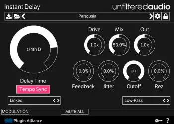 延迟插件 Unfiltered Audio Instant Delay v1.3.1-WiN【】