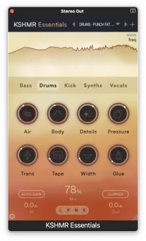 快速混音插件 W.A.Production KSHMR Essentials v1.2.0b2 WiN MAC【】