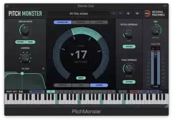 独唱变合唱插件 Devious Machines Pitch Monster v1.3.13 MAC【】