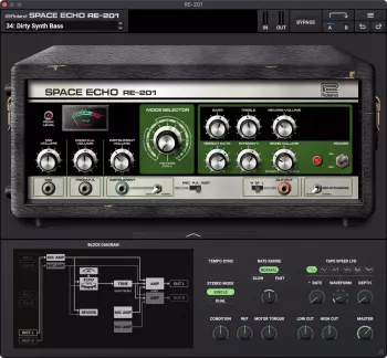 罗兰效果器插件 Roland Cloud RE-201 Space Echo 1.0.0 macOS [HCiSO]【】