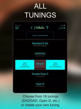 FABULUS Guitar Chord finder v6.4.3 for iPhone iPad iPod Touch [iOS] 屏幕截图